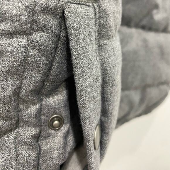 Old navy gray vest small zipper - Picture 4 of 8